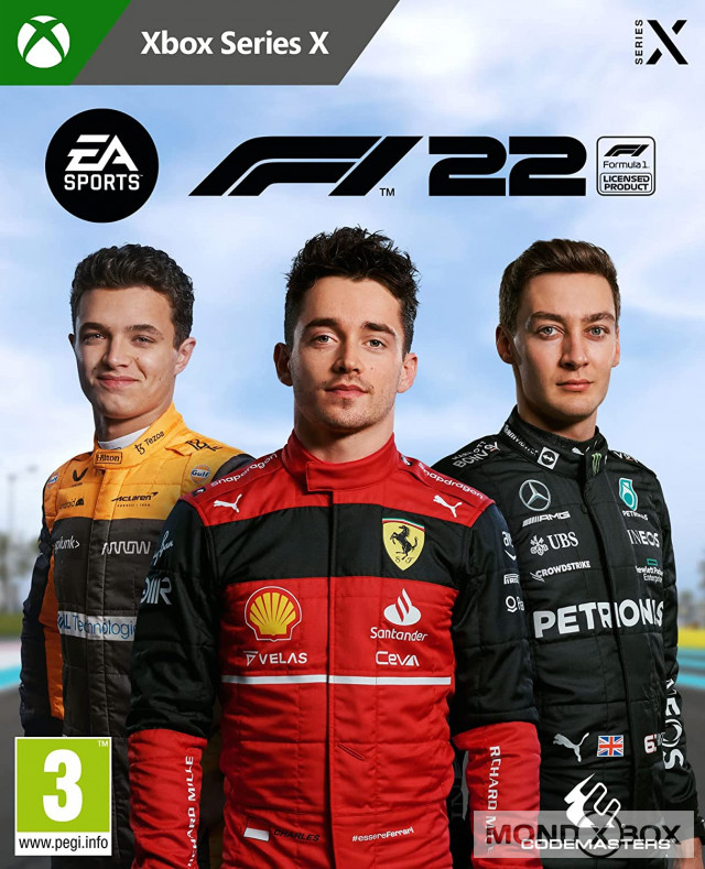 Copertina di F1 22