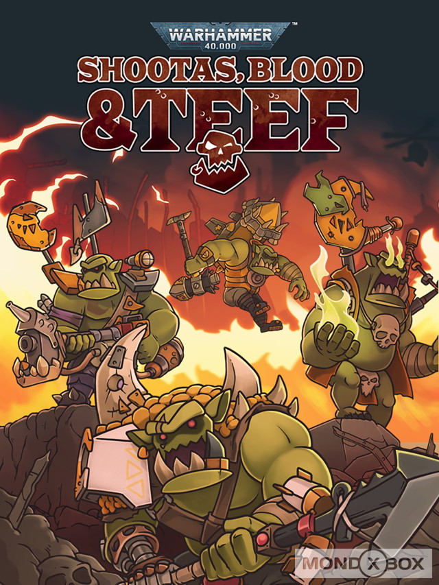 Copertina di Warhammer 40,000: Shootas, Blood & Teef