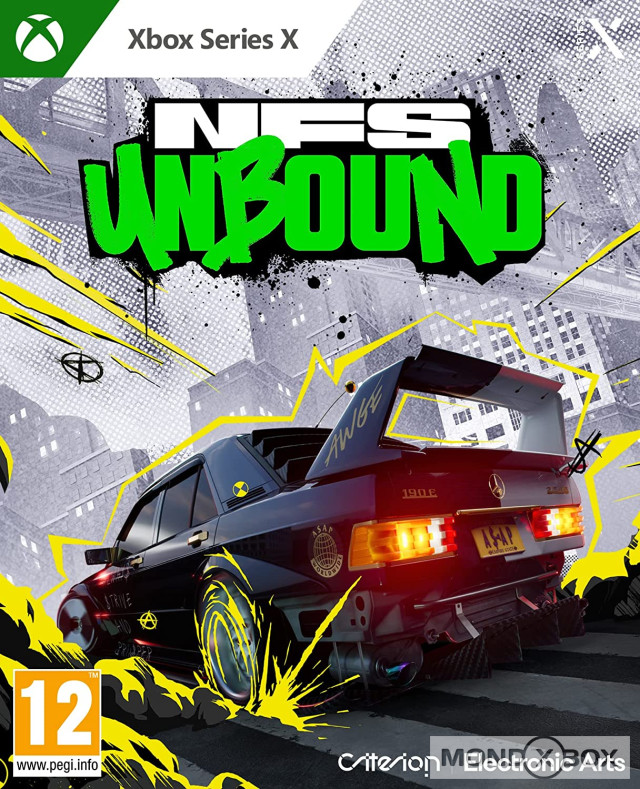Copertina di Need for Speed Unbound