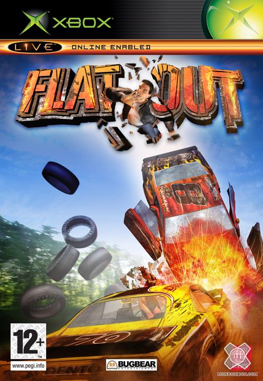 Copertina di FlatOut (Xbox 1)