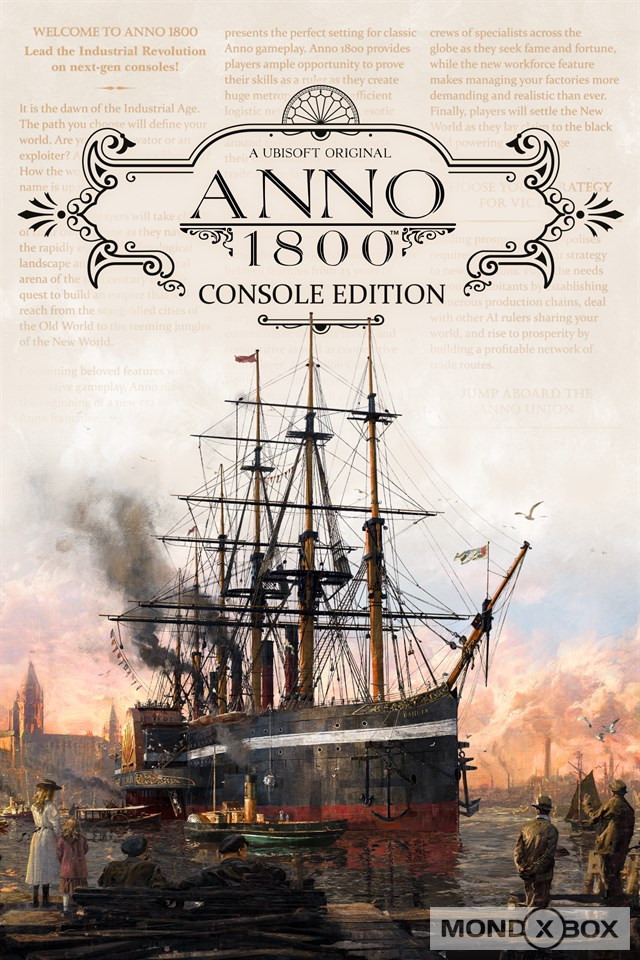 Copertina di Anno 1800: Console Edition
