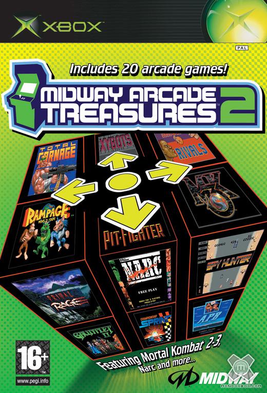 Copertina di Midway Arcade Treasures 2
