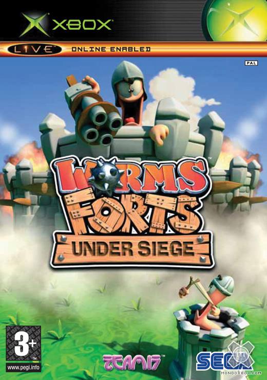 Copertina di Worms Forts Under Siege