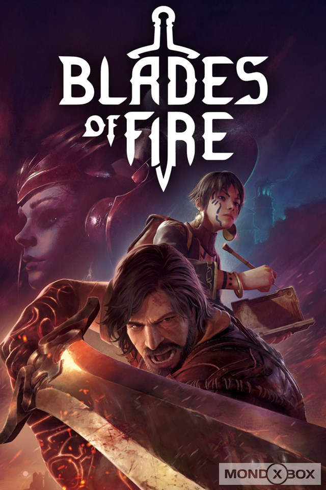 Copertina di Blades of Fire