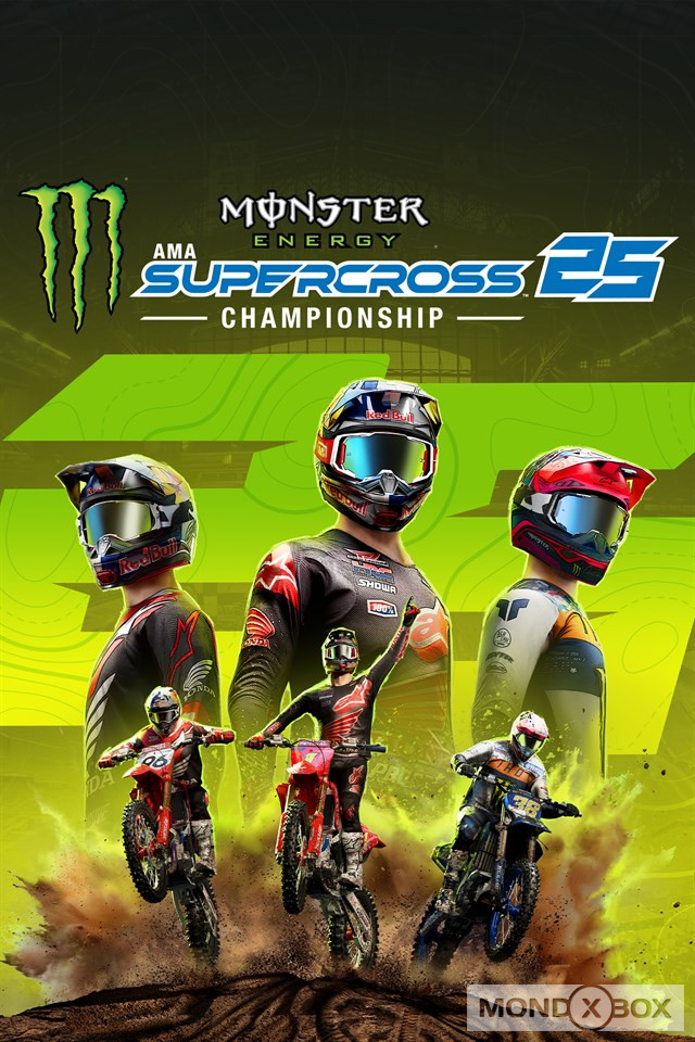 Copertina di Monster Energy Supercross 25