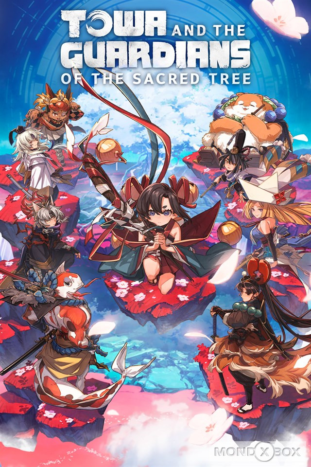 Copertina di Towa and the Guardians of the Sacred Tree