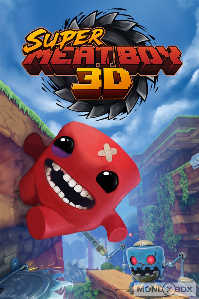Copertina di Super Meat Boy 3D