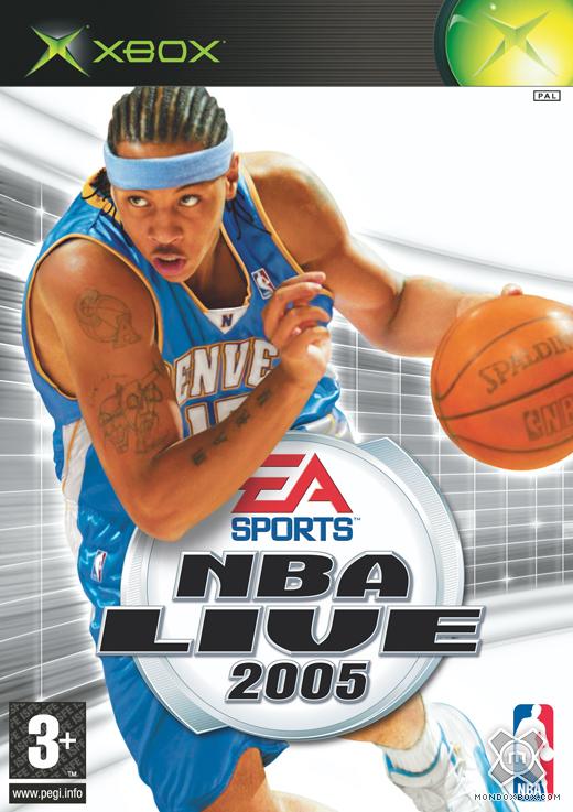 Copertina di NBA Live 2005
