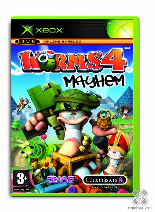 Copertina di Worms 4: Mayhem
