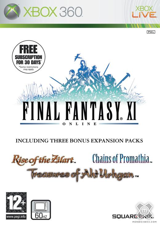 Copertina di Final Fantasy XI