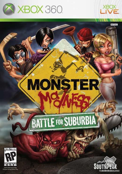 Copertina di Monster Madness: Battle for Suburbia