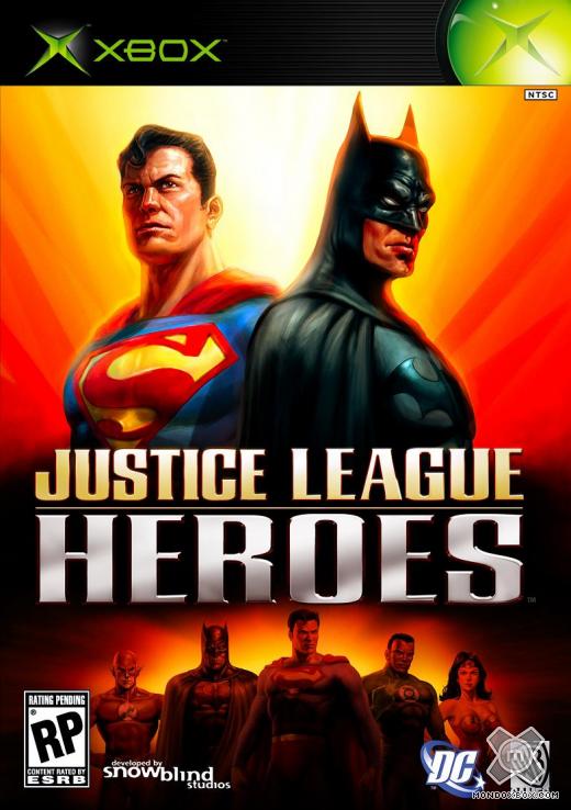 Copertina di Justice League Heroes