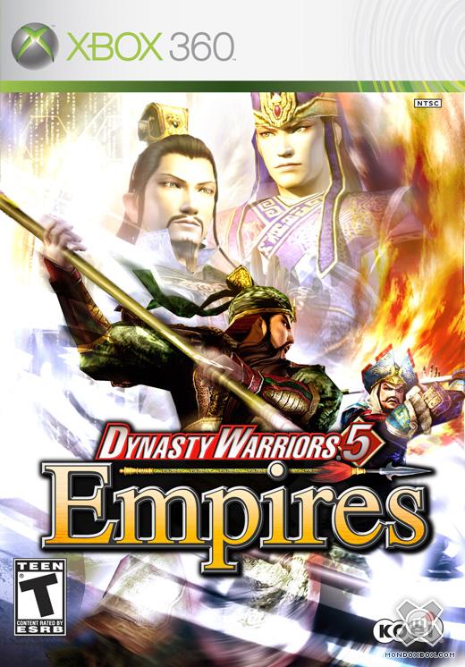Copertina di Dynasty Warriors 5: Empires