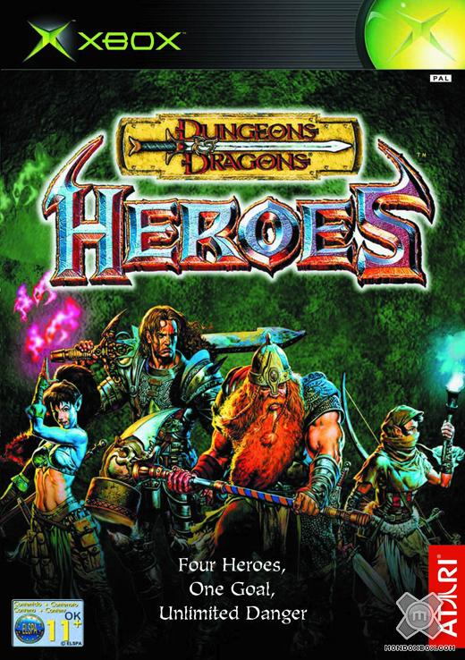 Copertina di Dungeons & Dragons Heroes
